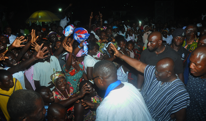  Nana Akufo-Addo on a tour of the Greater Accra Region